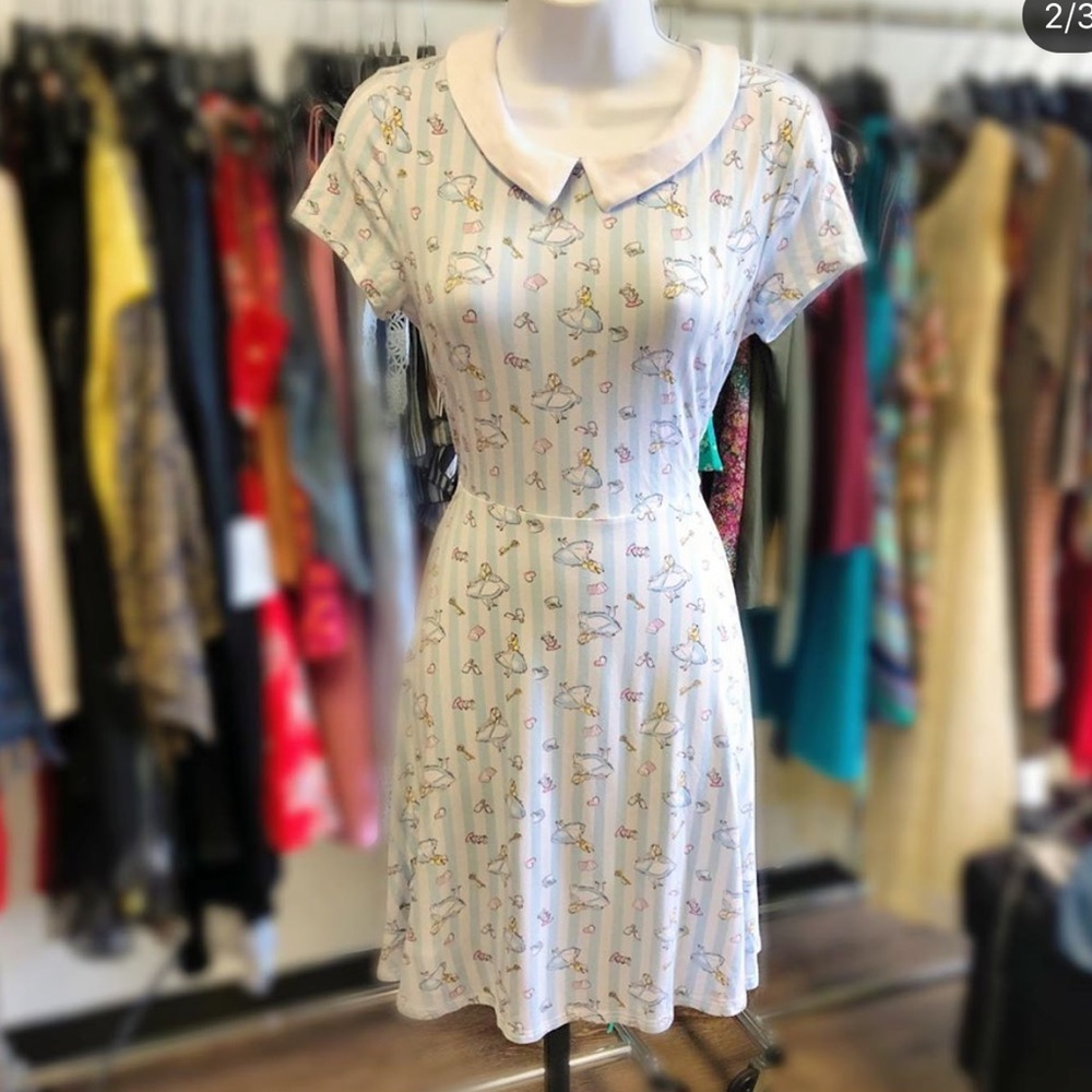 Disney Alice in Wonderland Dress medium